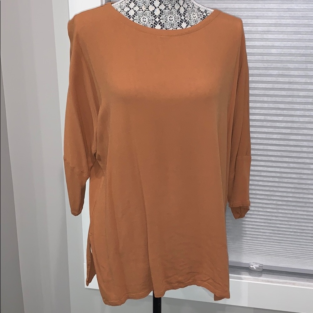 OAK + FORT crepe blouse